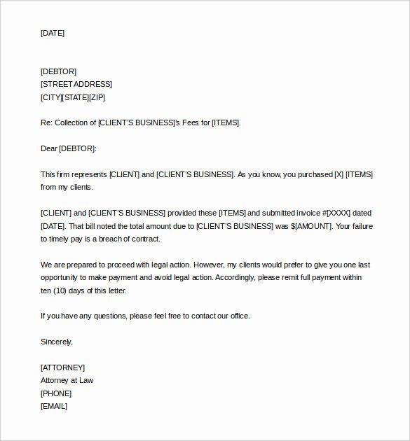 sample demand letter