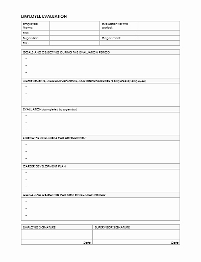 7 Employee Evaluation form Templates to Test Your Employees