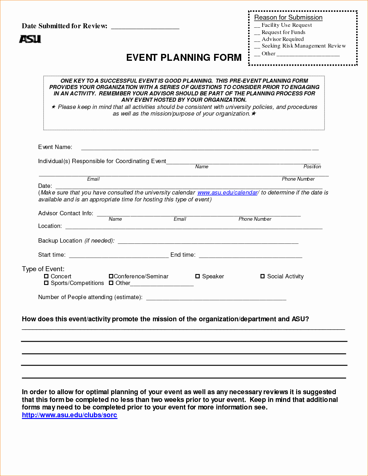 7 event Planner Contract Template