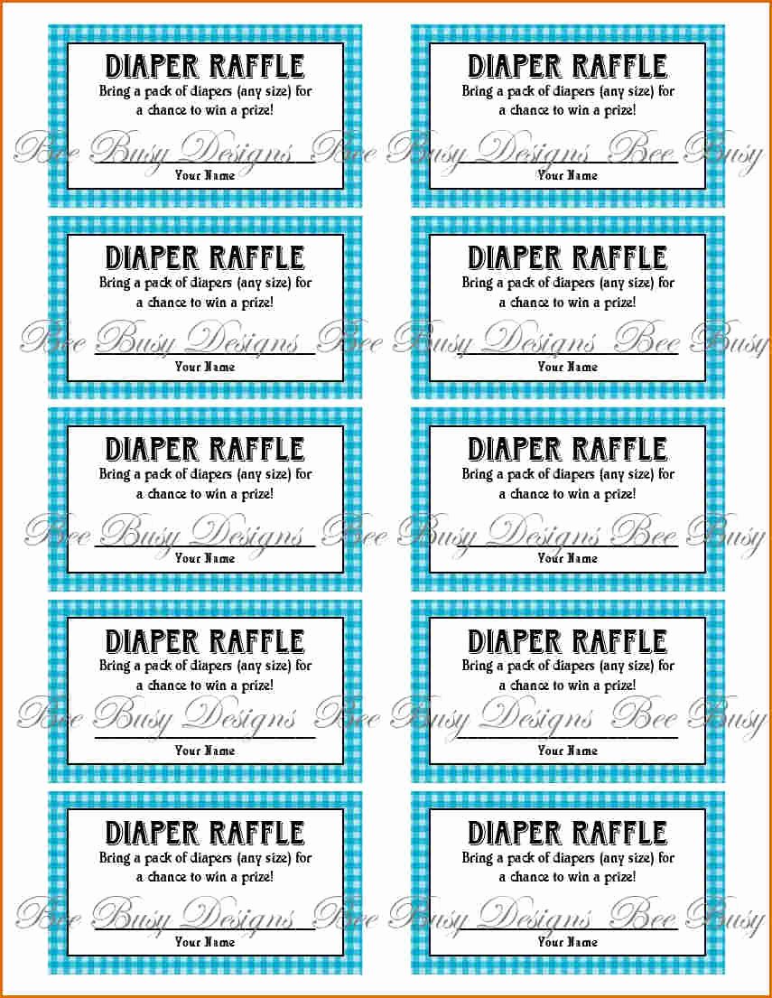 7 Free Printable Raffle Tickets