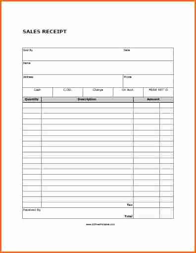 7 How to Print Receipts Bud Template Letter