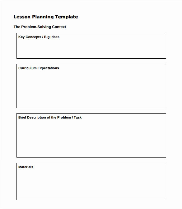 7 Lesson Plan Samples