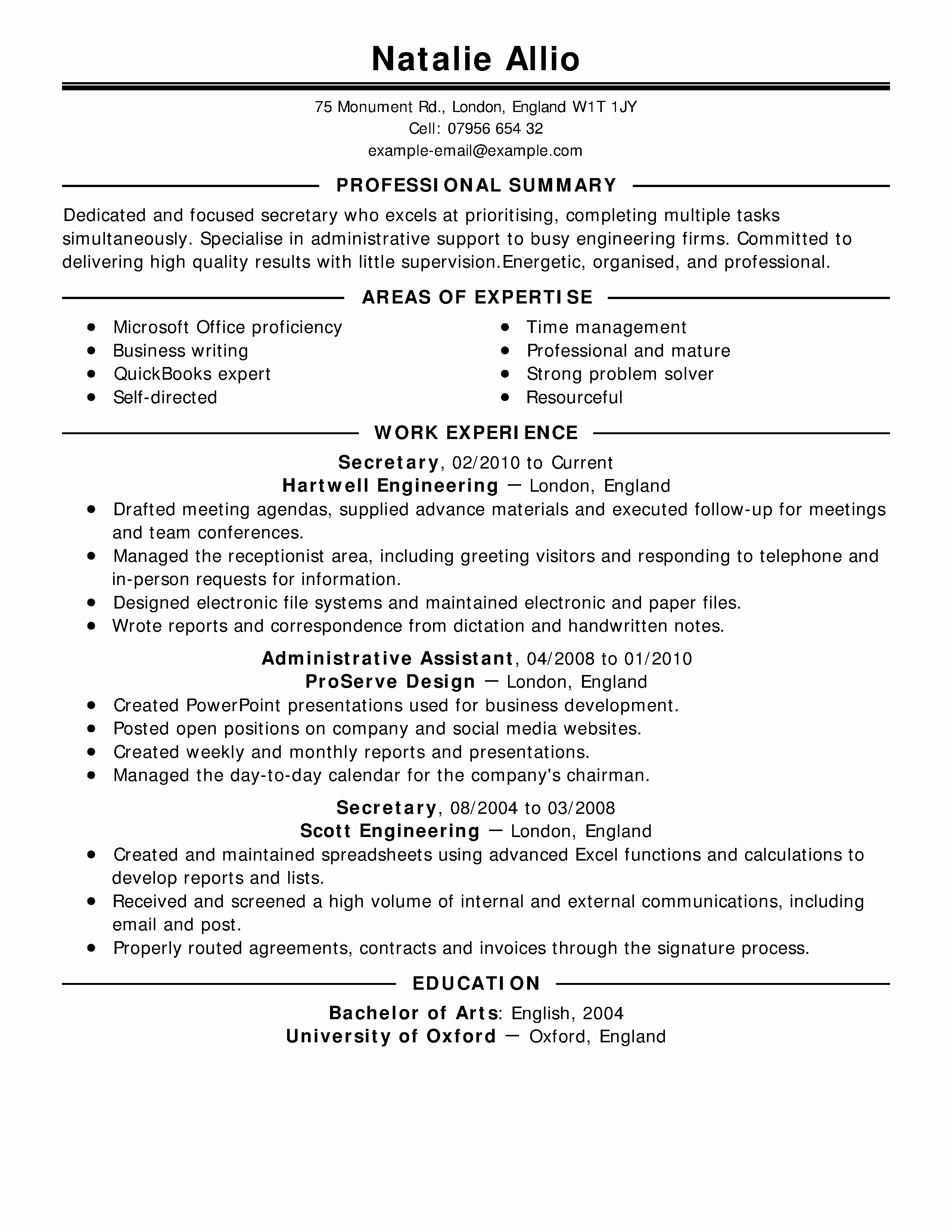7 Outstanding Cover Letters &amp; Resumes for Internships
