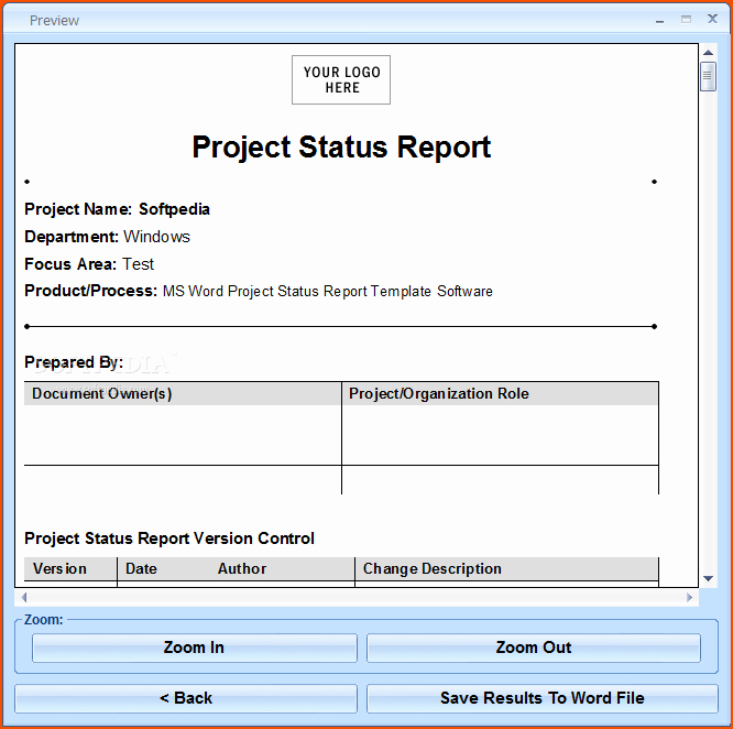 7 Project Status Report Template Bookletemplate
