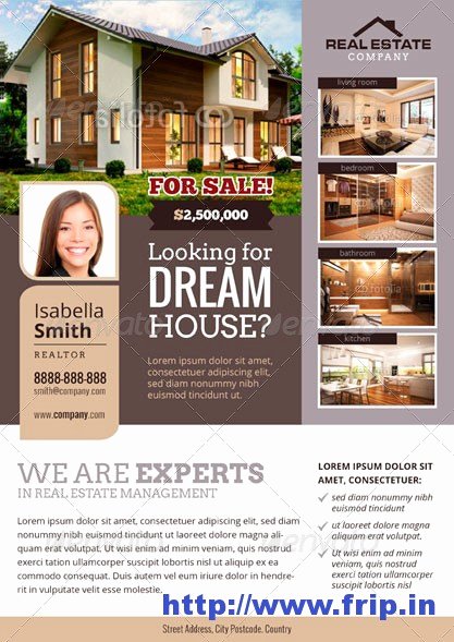 70 Best Real Estate Flyer Print Templates 2016