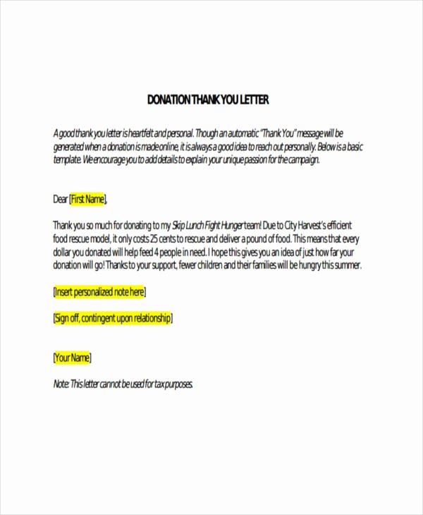 73 Thank You Letter Examples Doc Pdf