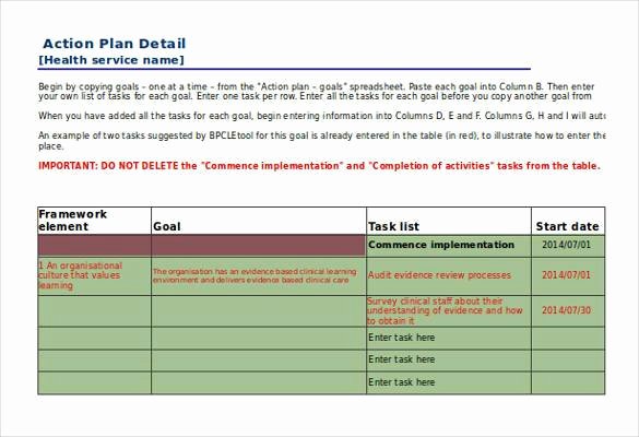 78 Action Plan Templates Word Excel Pdf