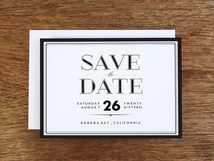 78 Best Printable Wedding Save the Date Cards Images On