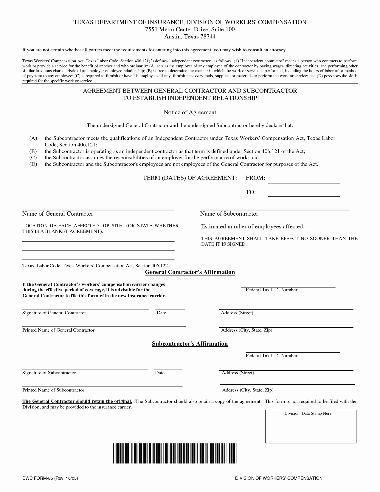 post free contract agreement templates 6684