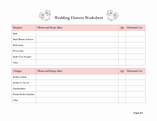 8 Best Of Free Wedding Templates Printable Planners