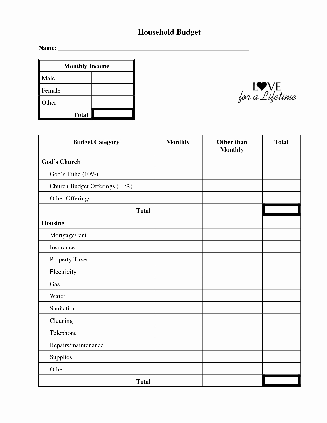 8 Best Of Home Bud forms Printable Free