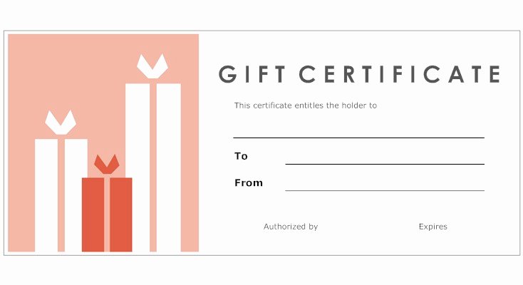 8 Best Of Print Your Own Gift Certificates Make