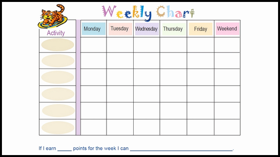 8 Best Of Printable Behavior Charts for Home Free
