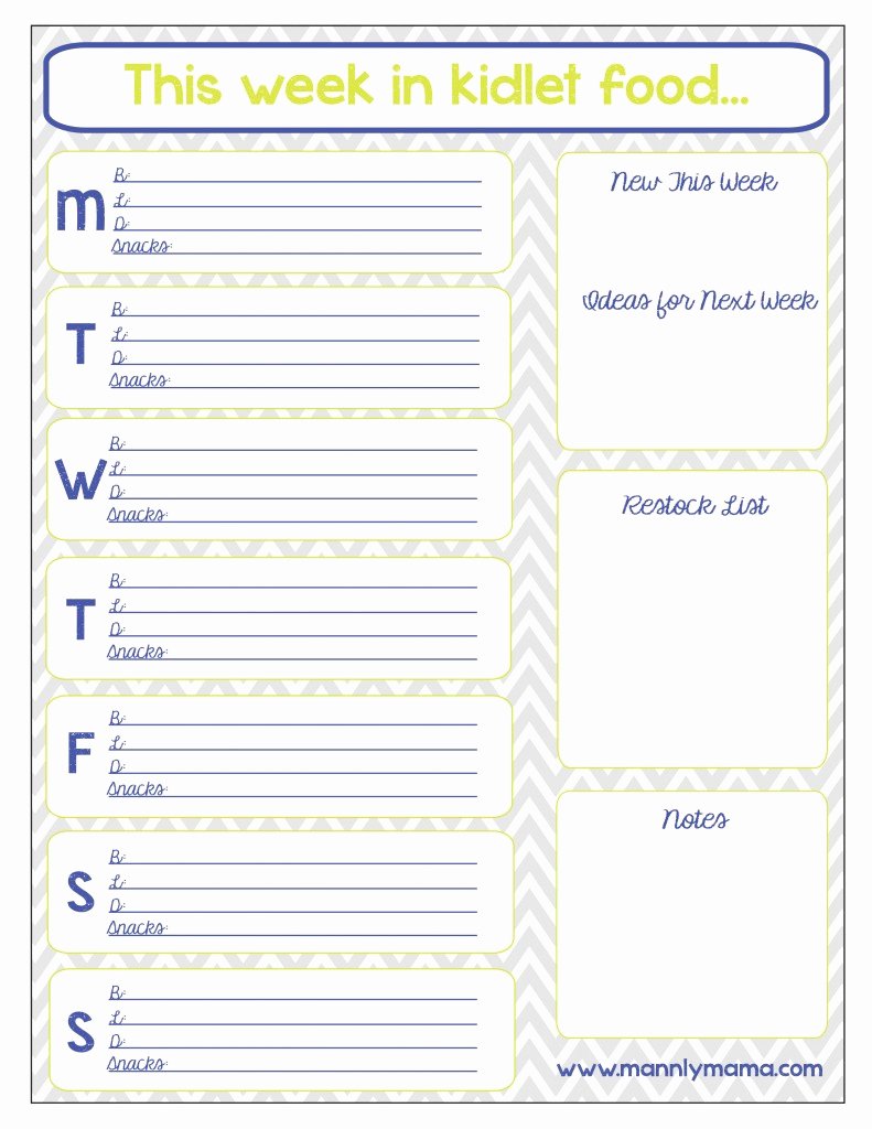 post printable preschool lunch menu