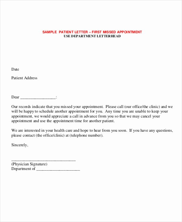 8 Doctor Appointment Letter Template Free Samples