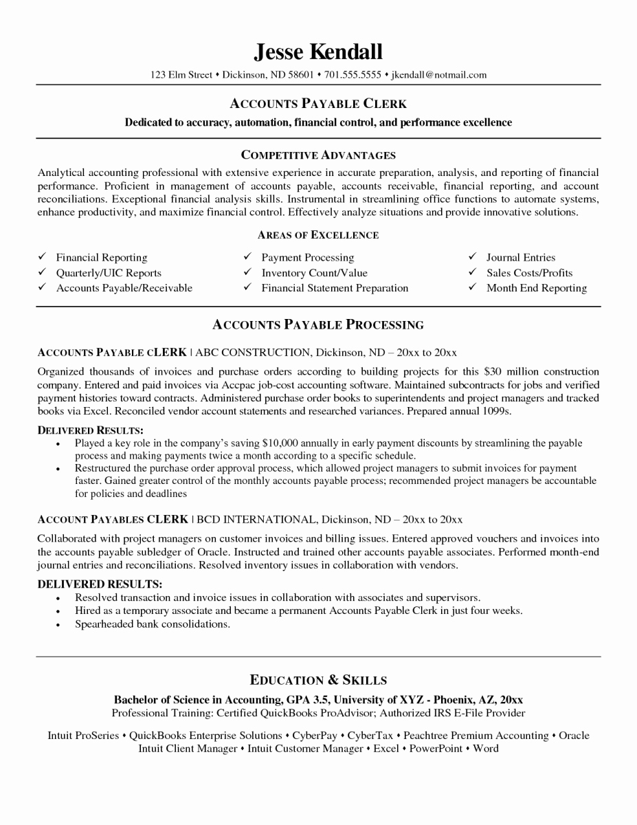 8 Entry Level Accounting Jobs Resume