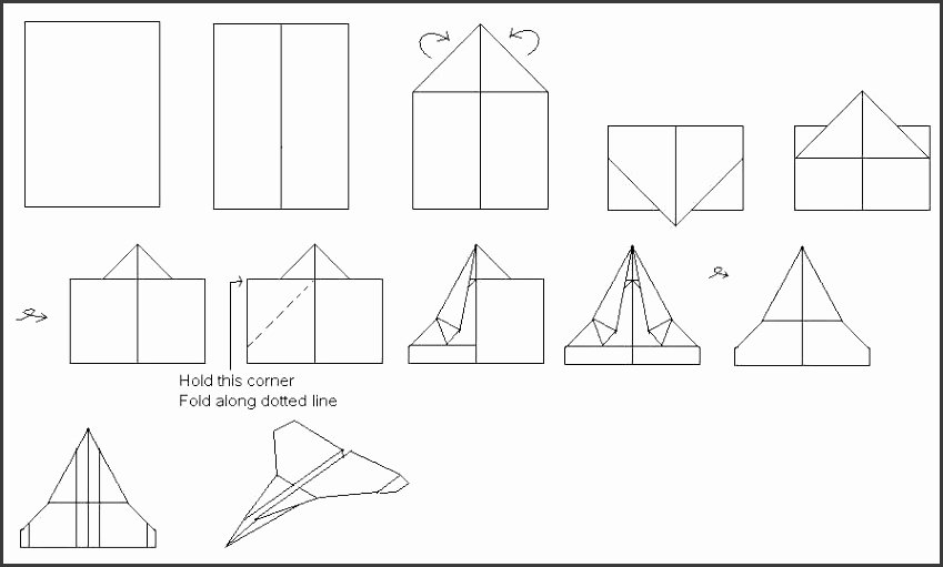 8 Paper Airplanes Templates Sampletemplatess