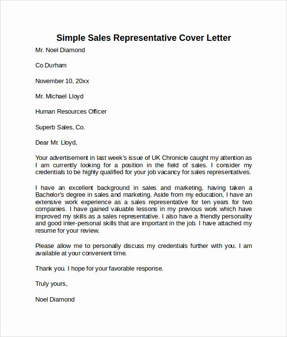 8 Sample Cover Letter Templates to Download