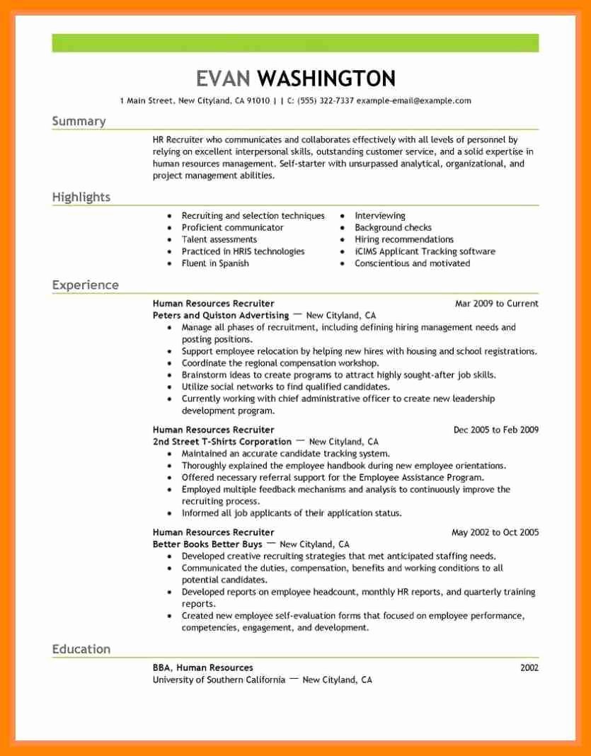 Resume Samples For Jobs