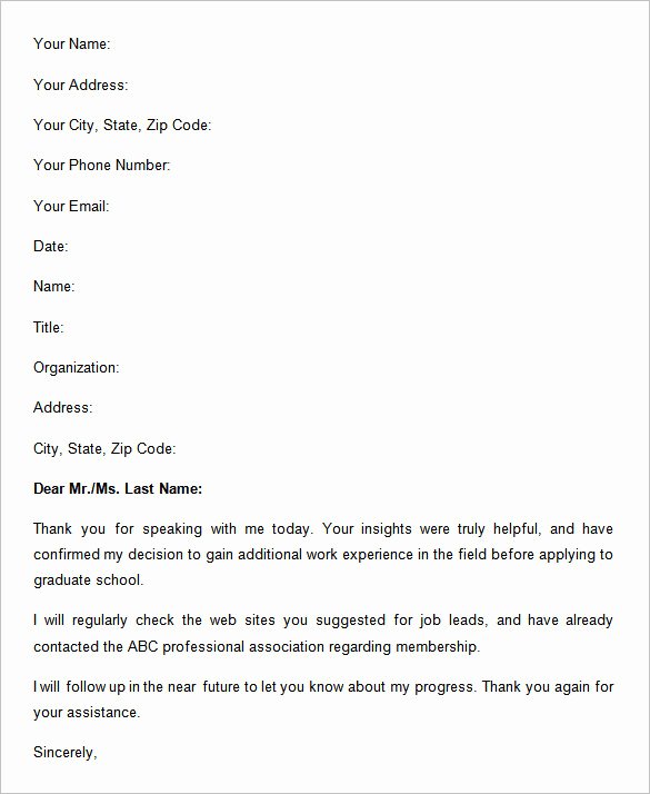 8 Thank You Email Template after Interview Doc Pdf