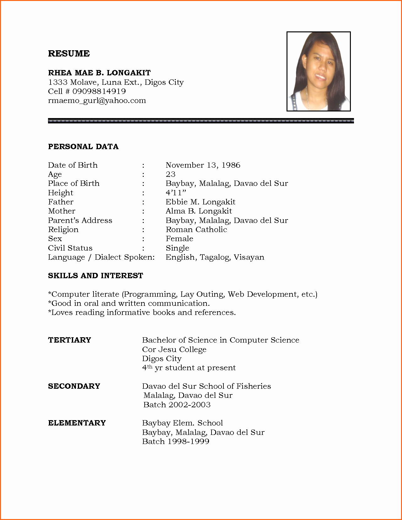 8 What is Cv Resume format Bud Template Letter