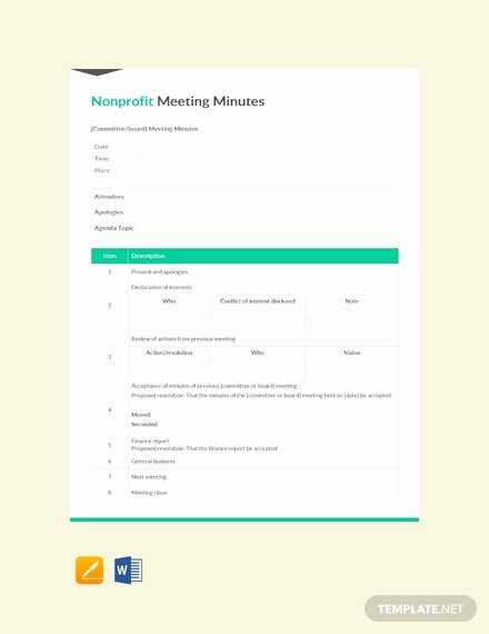 87 Free Meeting Minutes Templates