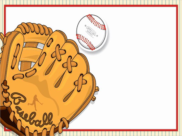 9 Baseball Party Invitation Design Template Sample