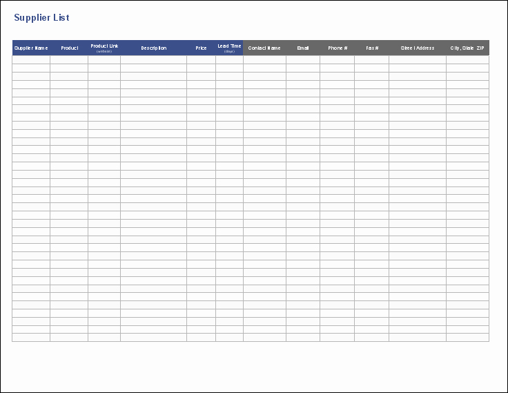 9 Best Of Free Printable Spreadsheets for Business