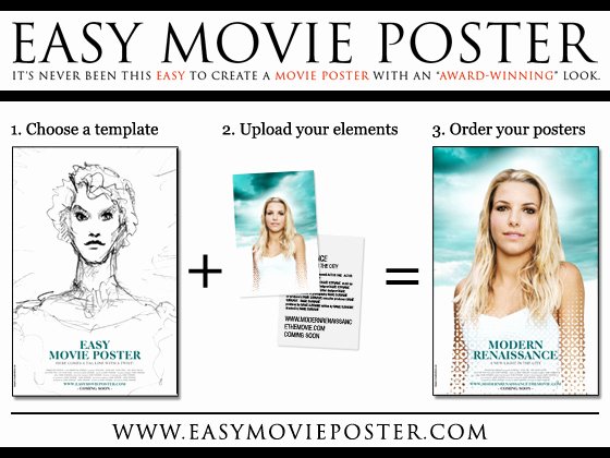 post movie poster template