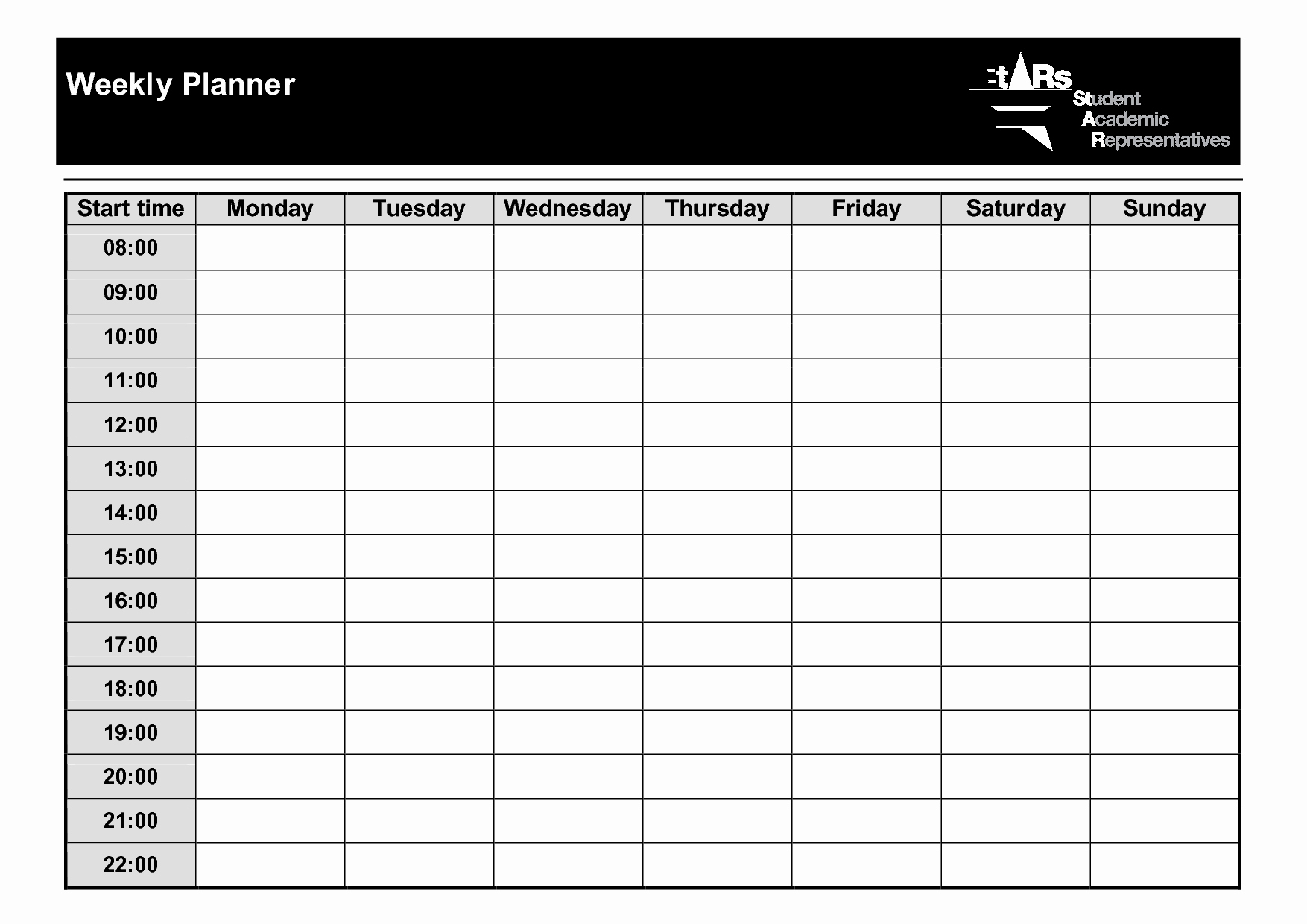 9 Best Of Weekly Planner Printable Pdf Weekly