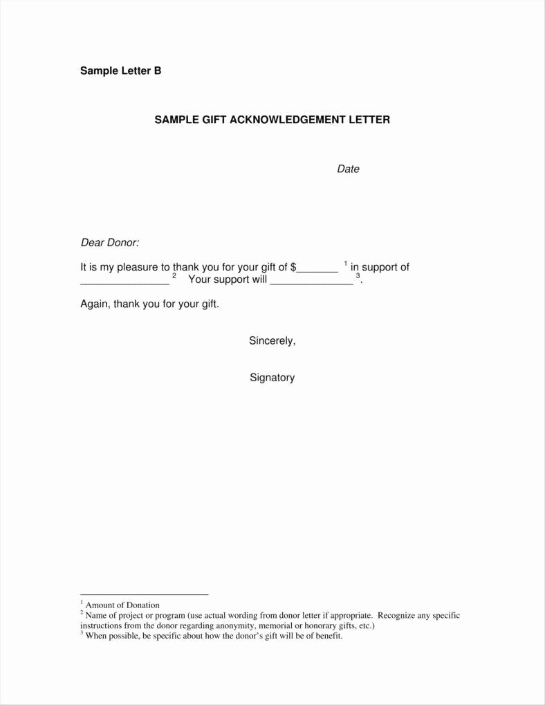 9 Donation Acknowledgment Letter Templates Free Word Pdf