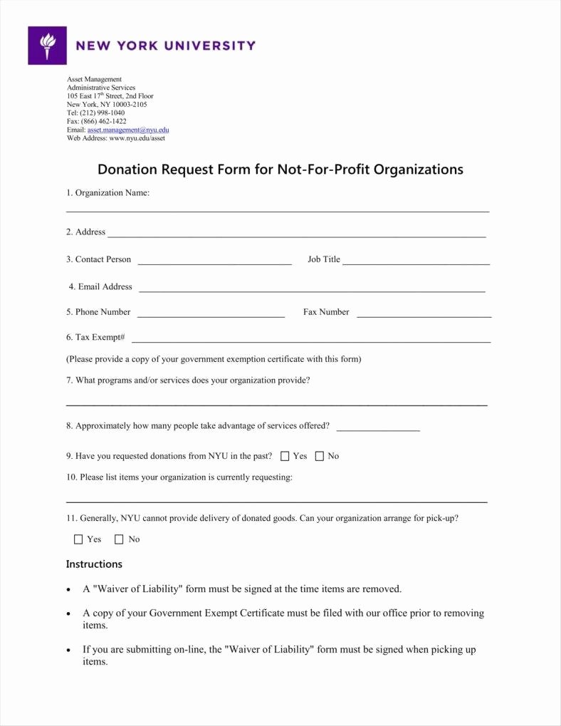 9 Donation Application form Templates Free Pdf format