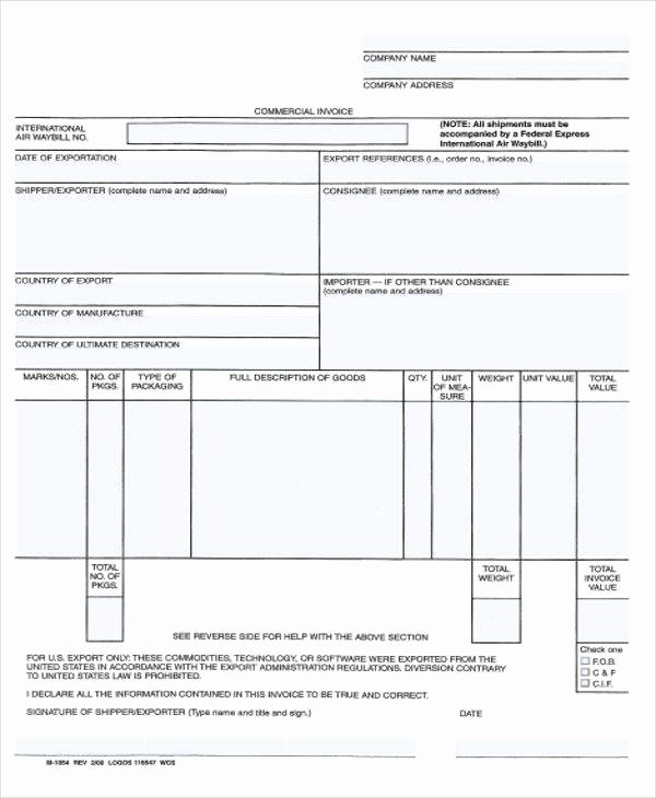 generic invoice template