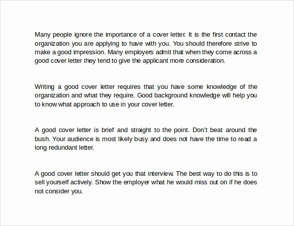9 How to Write A Cover Letters – Samples Examples