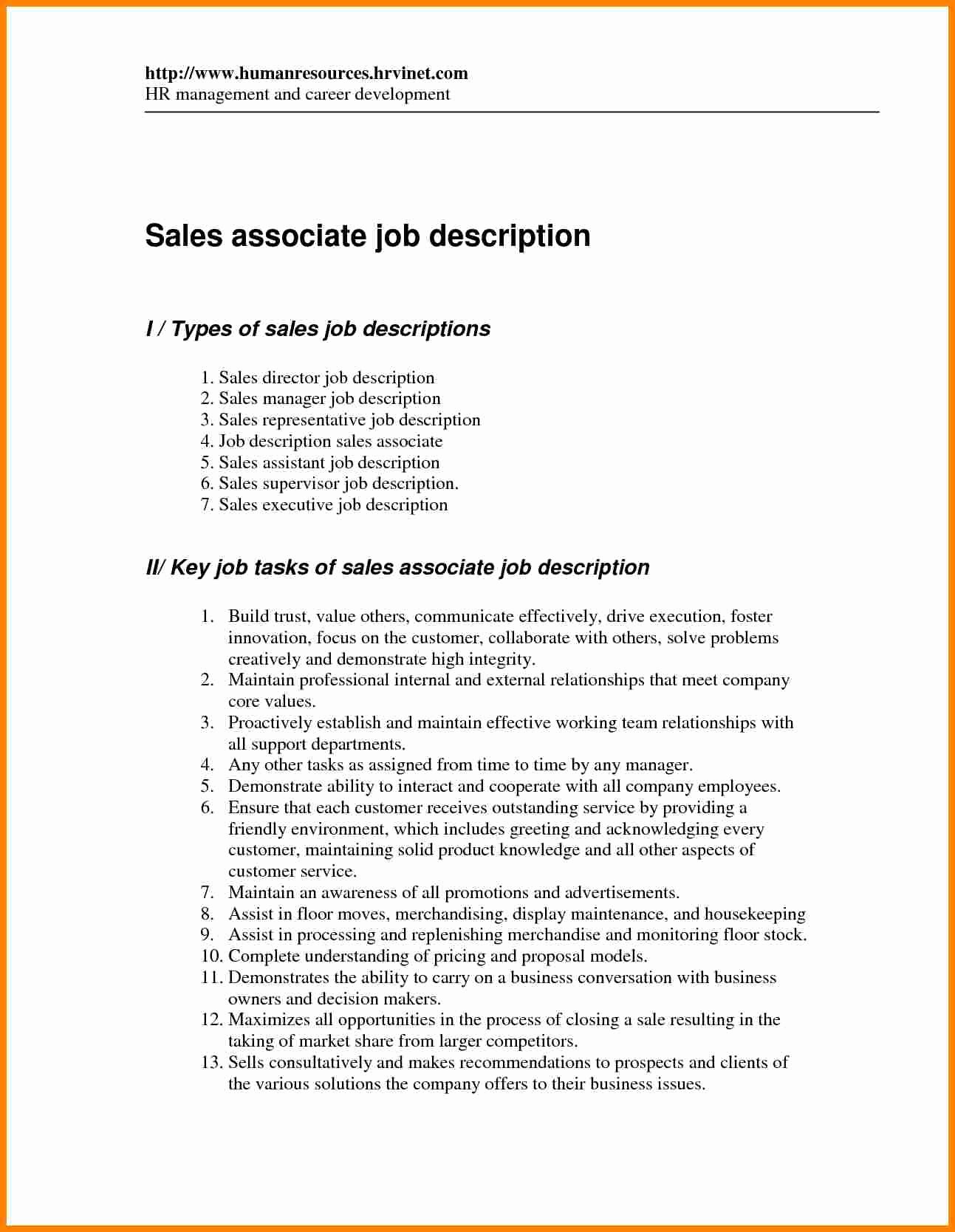 9 Retail Manager Job Description