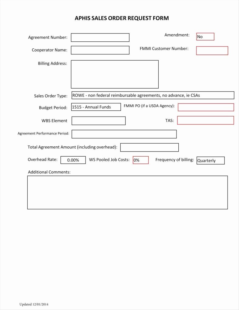 9 Sales order form Templates Free Samples Examples