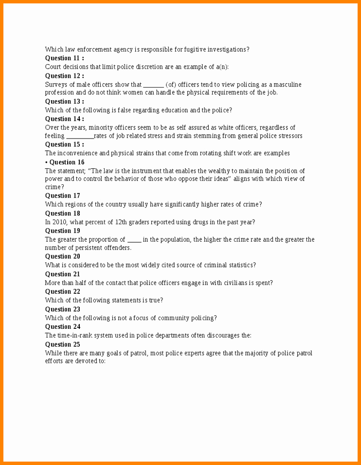 9 Sample Sworn Statement Question and Answer