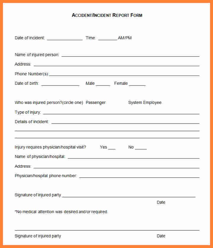 9 Security Officer Incident Report Template