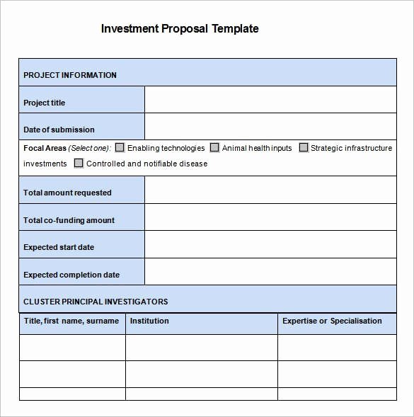 9 Small Business Investment Proposal Samples &amp; Templates