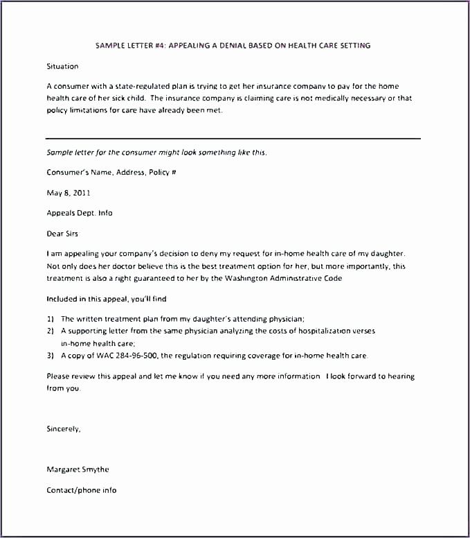 92 Disability Appeal Letter Template Unemployment