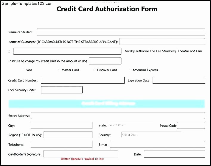 96 Credit Report Authorization form Template Credit