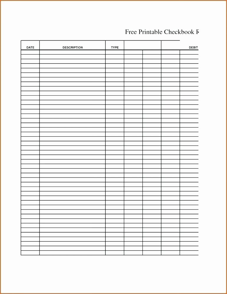 99 Blank Check Register Worksheet Check Register Review