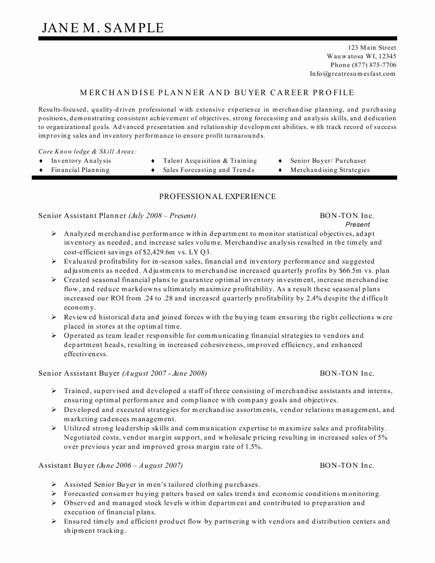 A Good Resume Summary What to Write In Professional