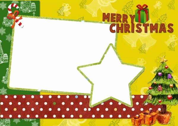 A Variety Of Free Christmas Card Templates for You to Diy