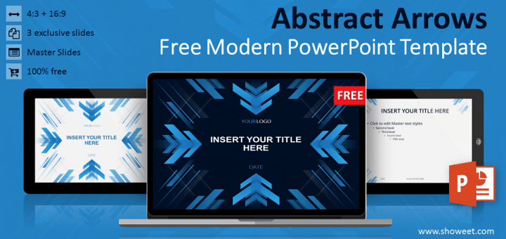 Abstract Arrows Powerpoint Template