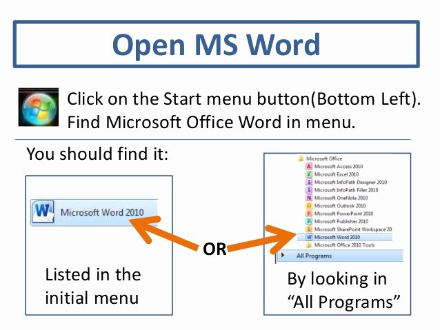 Accessing Resume Templates In Word 2010