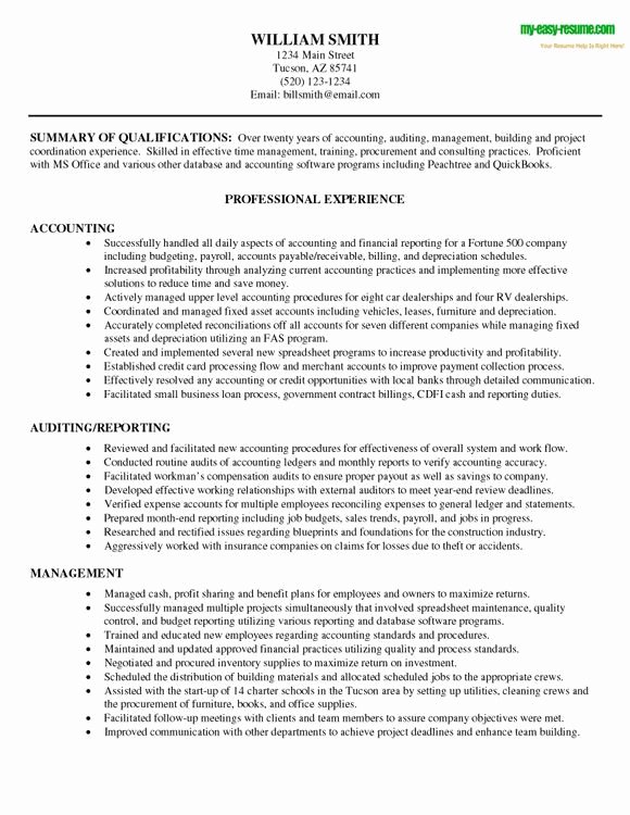 Accounting Job Accounting Jobs Sample Resume
