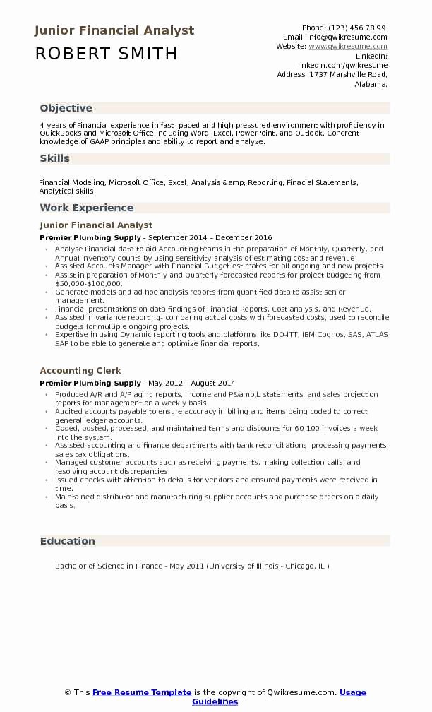 Accounting Resume Samples Examples and Tips