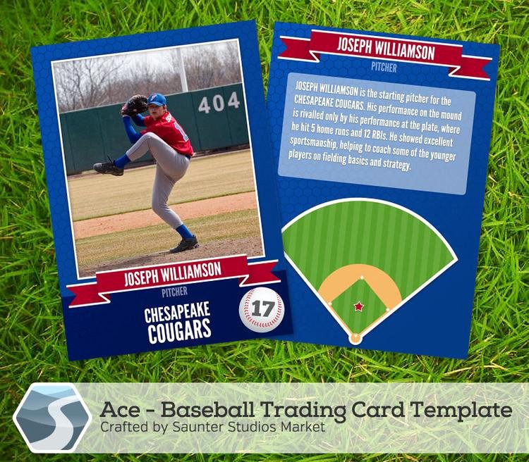 Ace Baseball Trading Card 2 5 X 3 5 Shop by