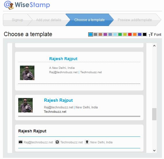 Add Email Signatures to Gmail Outlook Yahoo with Wisestamp